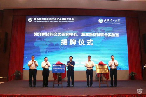 海洋新材料交叉研究中心與海洋新材料聯合實驗室揭牌，攜手推進技術開發